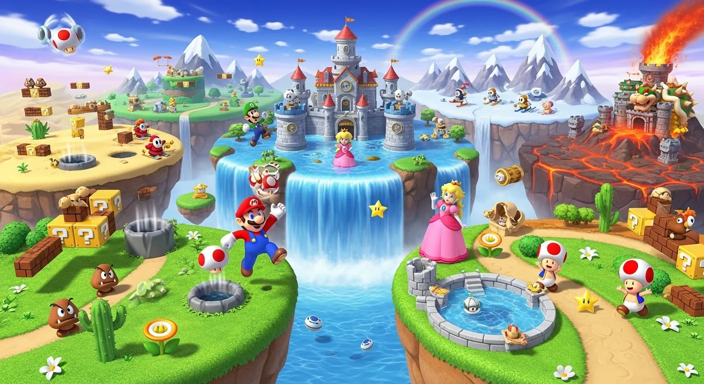 Desafios De Um Universo Compartilhado Do Mario Bros. Desafios De Um Universo Compartilhado Do Mario Bros.