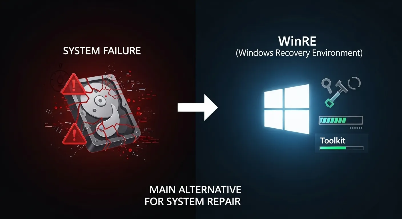 Descubra Como o Patch de Outubro do Windows 11 Compromete sua Segurança! 1 Winre e a Principal Alternativa para Reparo de Sistema em Caso de Falhas.